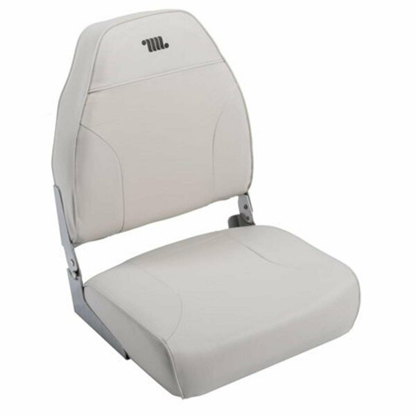 Kd Aparador Plastic Hi Back Seat, White KD3652050